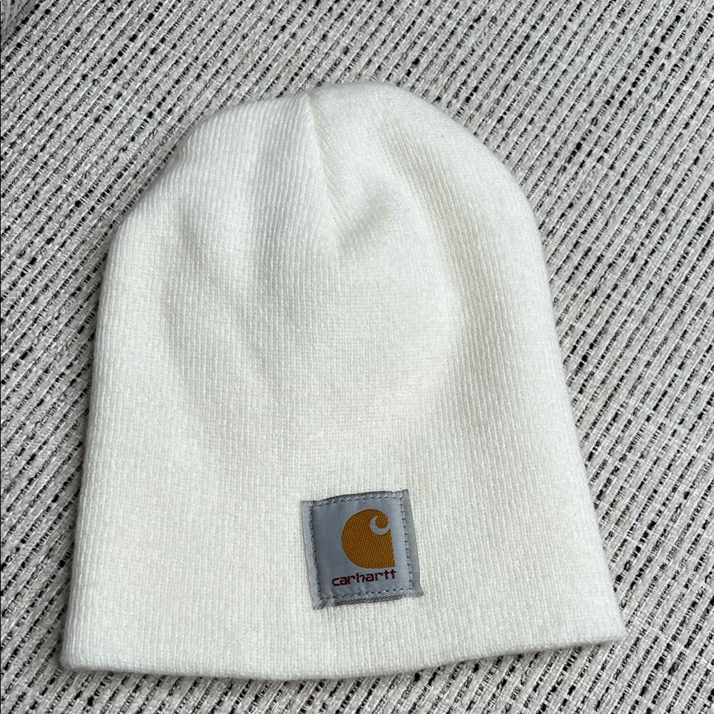 Carhartt White Beanie